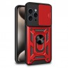 Carcasa COOL para iPhone 15 Pro Max Hard Ring Rojo