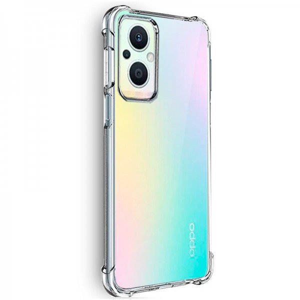 Carcasa COOL para Oppo Reno 8 Lite 5G AntiShock Transparente