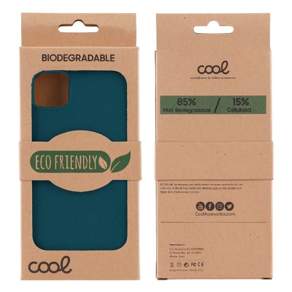 Carcasa COOL para Samsung A135 Galaxy A13 Eco Biodegradable Azul