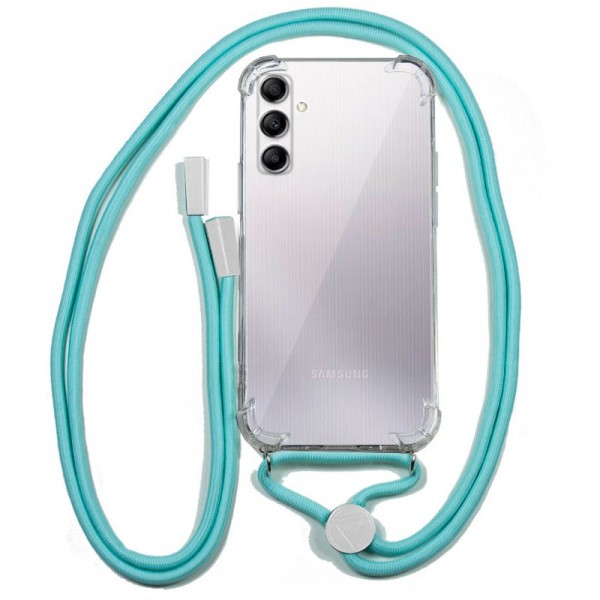 Carcasa COOL para Samsung A145 Galaxy A14 / A14 5G Cordón Celeste