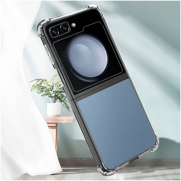 Carcasa COOL para Samsung F731 Galaxy Z Flip 5 AntiShock Transparente