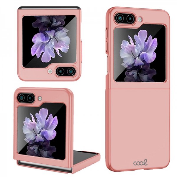 Carcasa COOL para Samsung F731 Galaxy Z Flip 5 Cover Plegable Rosa