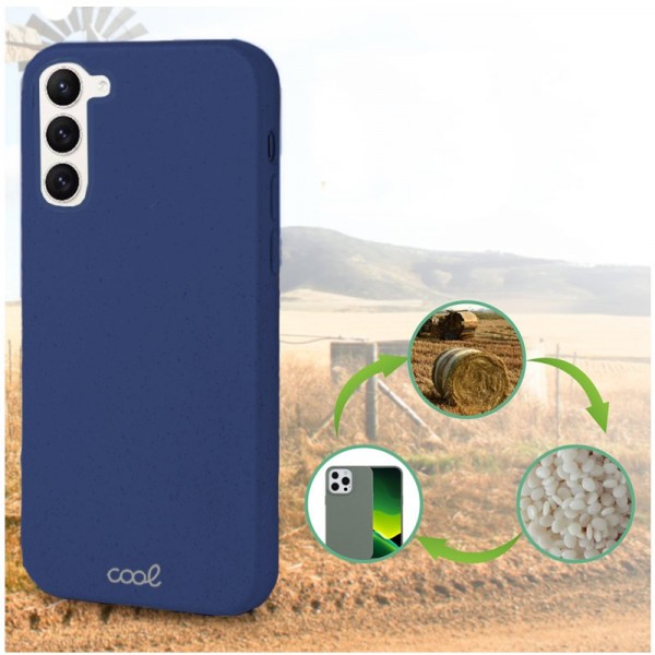 Carcasa COOL para Samsung S911 Galaxy S23 Eco Biodegradable Marino