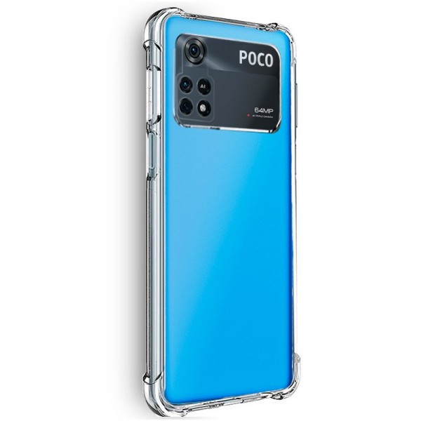 Carcasa COOL para Xiaomi Poco M4 Pro Antishock Transparente