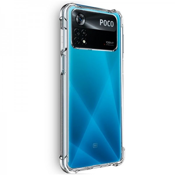 Carcasa COOL para Xiaomi Poco X4 Pro 5G Antishock Transparente