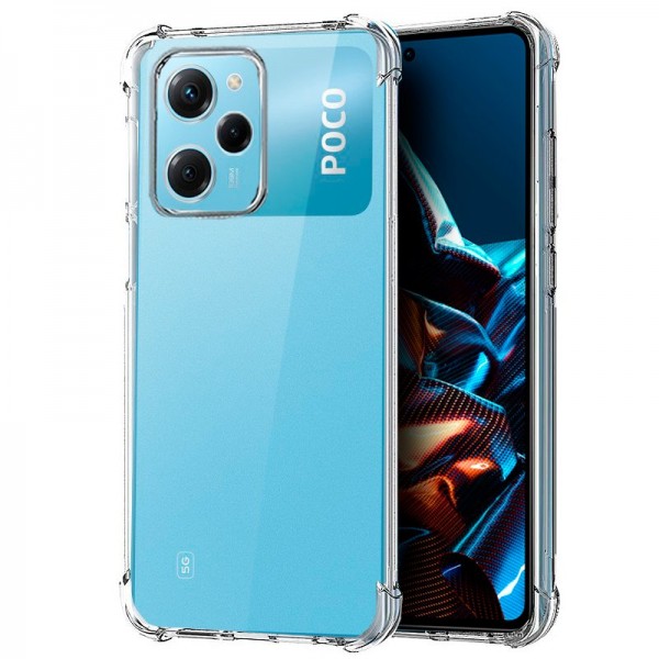 Carcasa COOL para Xiaomi Poco X5 Pro 5G AntiShock Transparente