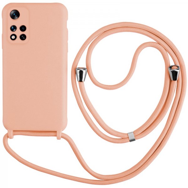 Carcasa COOL para Xiaomi Redmi Note 11 Pro Plus 5G Cordón Liso Rosa