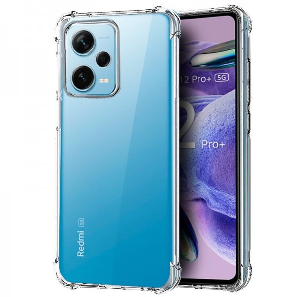 Carcasa COOL para Xiaomi Redmi Note 12 Pro Plus 5G AntiShock Transparente