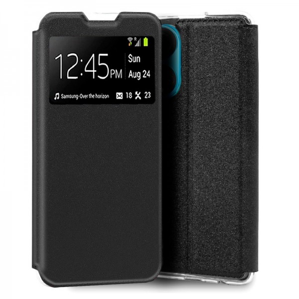 Funda COOL Flip Cover para Huawei Honor X7 Liso Negro