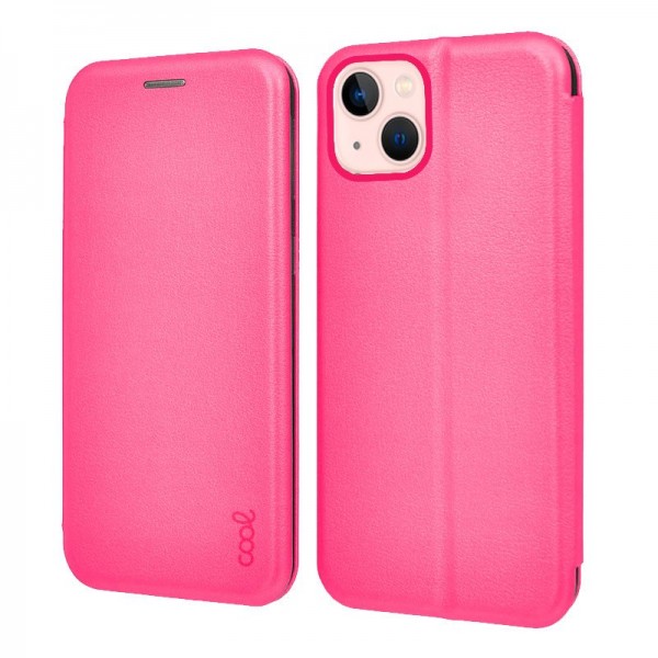 Funda COOL Flip Cover para iPhone 13 Elegance Fucsia