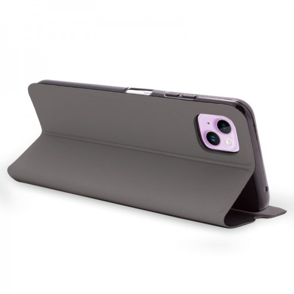 Funda COOL Flip Cover para iPhone 14 Elegance Plata