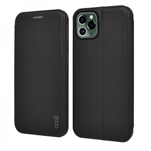 Funda COOL Flip Cover para iPhone 14 Pro Elegance Negro