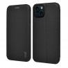 Funda COOL Flip Cover para iPhone 15 Elegance Negro