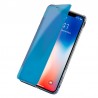 Funda COOL Flip Cover para iPhone X / iPhone XS Clear View Azul