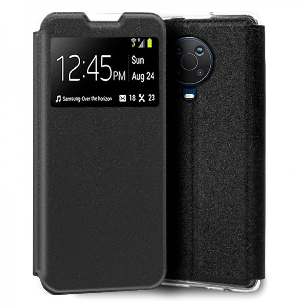 Funda COOL Flip Cover para Nokia G10 / G20 Liso Negro