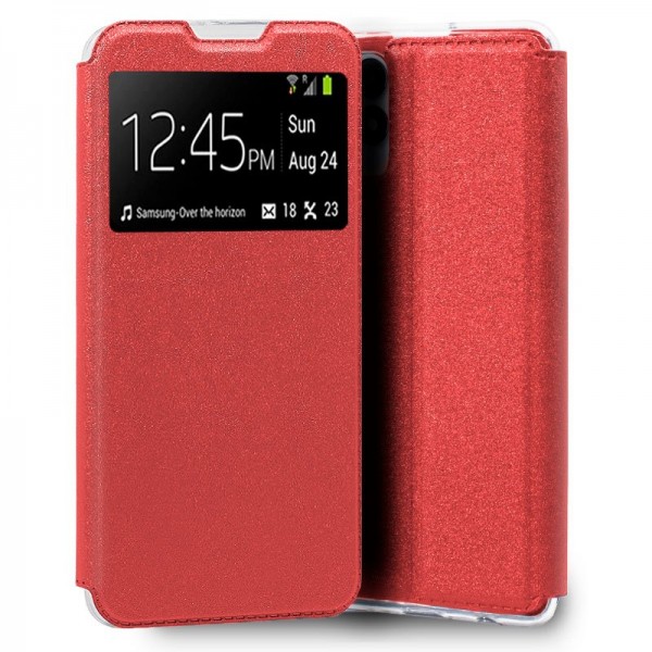 Funda COOL Flip Cover para Realme 8i / Narzo 50 Liso Rojo