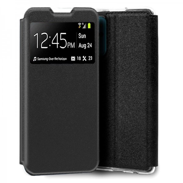 Funda COOL Flip Cover para Realme 9i / Oppo A76 / A96 Liso Negro