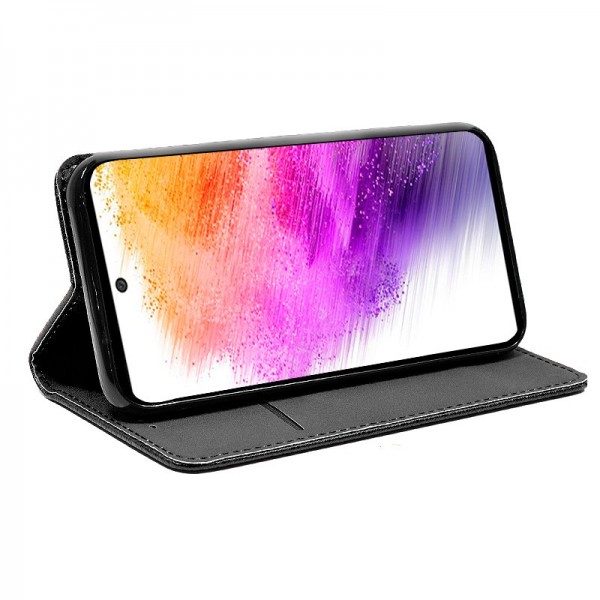 Funda COOL Flip Cover para Samsung A736 Galaxy A73 5G Liso Negro