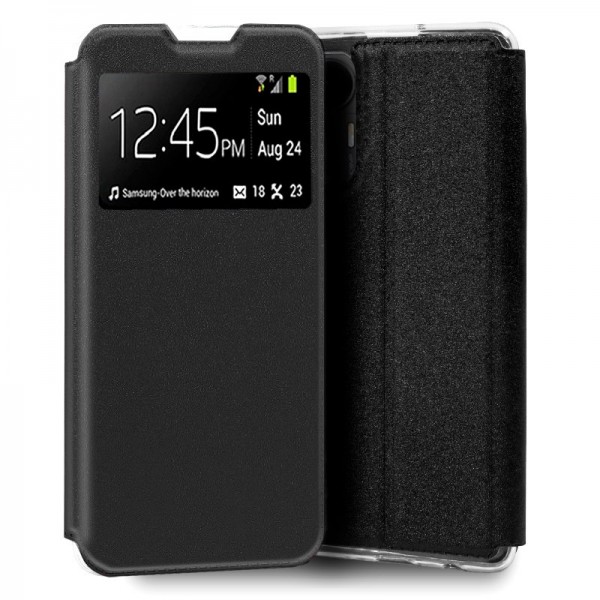 Funda COOL Flip Cover para Xiaomi 12 Lite Liso Negro