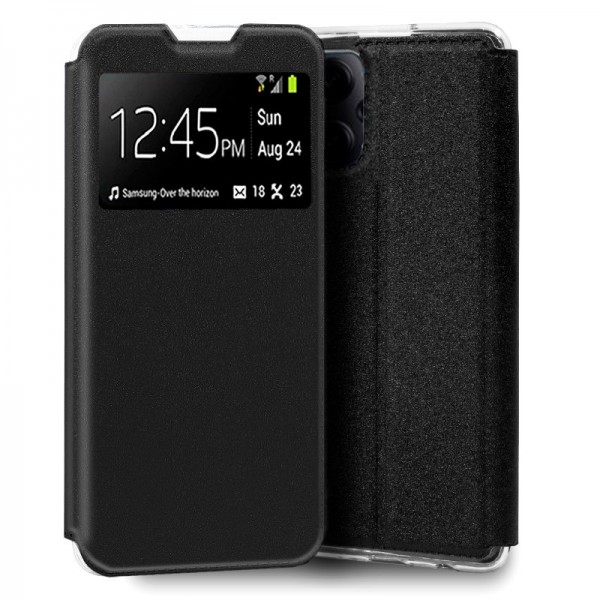 Funda COOL Flip Cover para Xiaomi Poco X5 Pro 5G Liso Negro