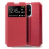 Funda COOL Flip Cover para Xiaomi Redmi 12C Liso Rojo