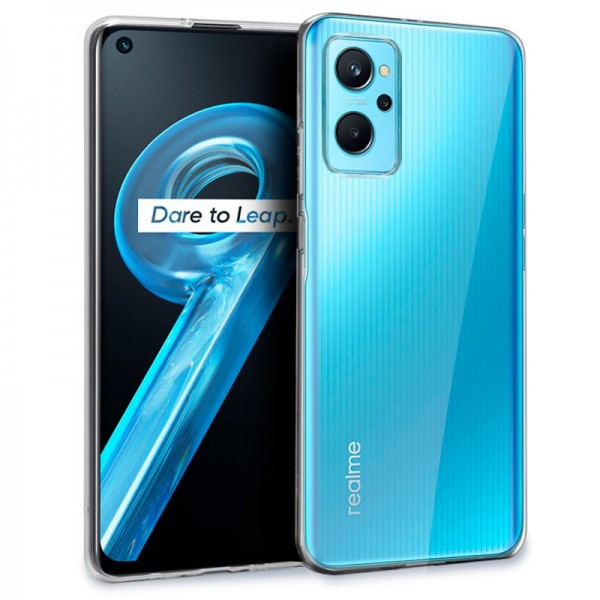 Funda COOL Silicona para Realme 9i / Oppo A76 / A96 (Transparente)