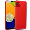 Funda COOL Silicona para Samsung A035 Galaxy A03 (Rojo)