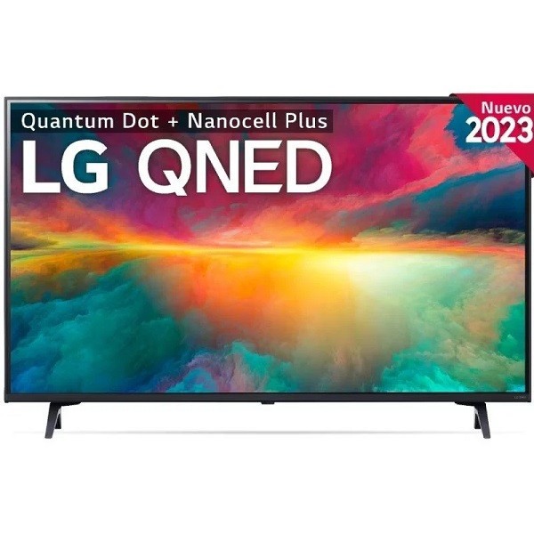 Smart TV LG 43" QNED 4K UHD 43QNED756RA negro