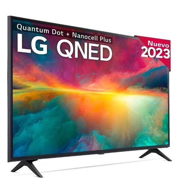 Smart TV LG 43" QNED 4K UHD 43QNED756RA negro