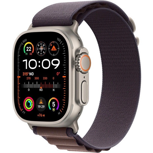 Apple Watch Ultra 2 GPS + cellular 49mm titanio loop alpine S indigo