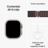 Apple Watch Ultra 2 GPS + cellular 49mm titanio loop alpine S indigo