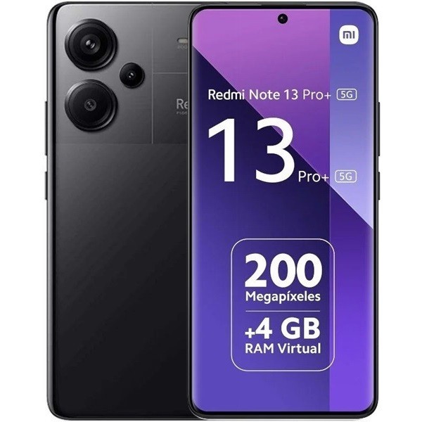 Xiaomi Redmi Note 13 Pro+ 5G dual sim 8GB RAM 256GB negro