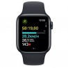 Apple Watch SE 2023 GPS 40mm aluminio sport band M/L negro medianoche