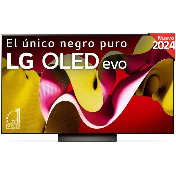 Smart TV LG 55" OLED EVO 4K UHD 55C44LA negro