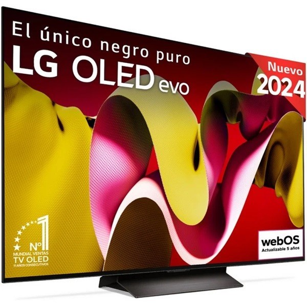 Smart TV LG 55" OLED EVO 4K UHD 55C44LA negro