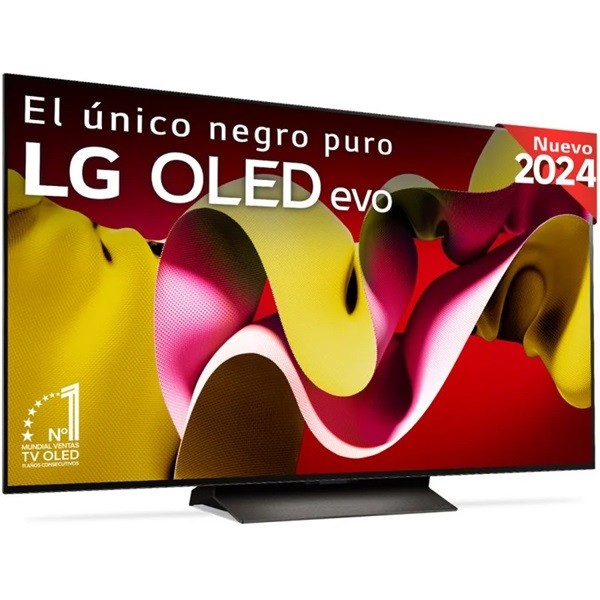 Smart TV LG 55" OLED EVO 4K UHD 55C44LA negro