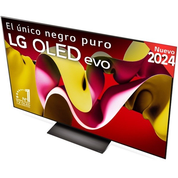 Smart TV LG 55" OLED EVO 4K UHD 55C44LA negro