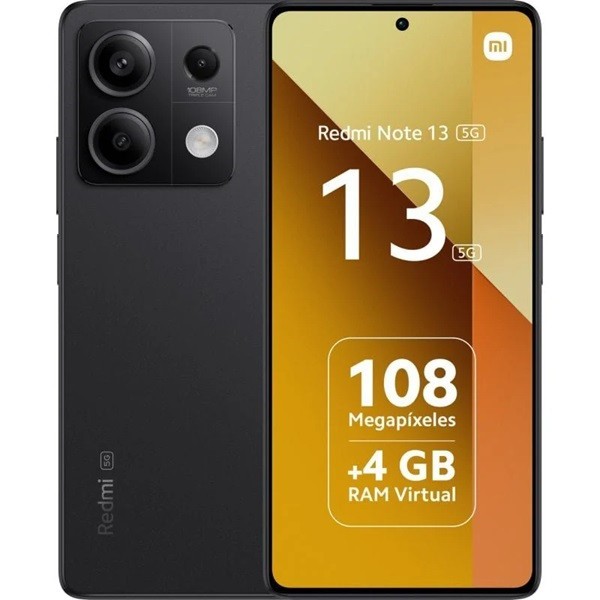 Xiaomi Redmi Note 13 5G dual sim 6GB RAM 128GB negro