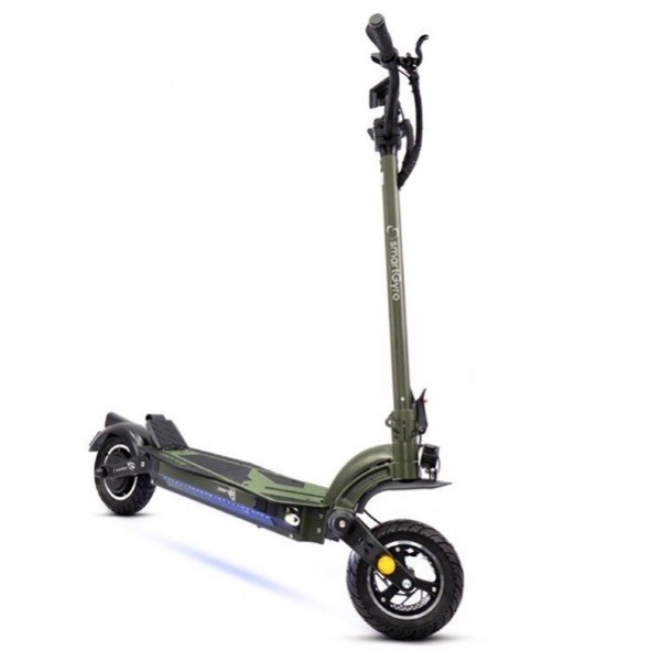 Patinete eléctrico SmartGyro Raptor verde