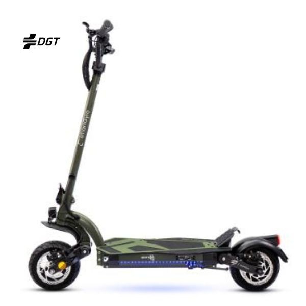 Patinete eléctrico SmartGyro Raptor verde