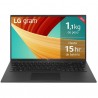 LG GRAM 15.6" Intel Core Ultra 7 16GB RAM 512GB 15Z90S-G.AA75B negro