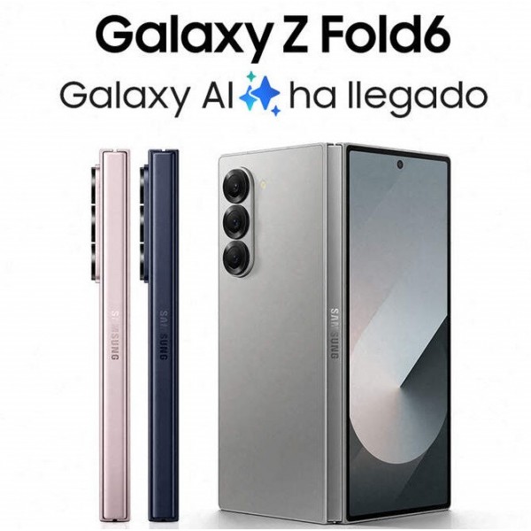 Samsung Galaxy Z Fold6 F956 5G 12GB RAM 256GB plata