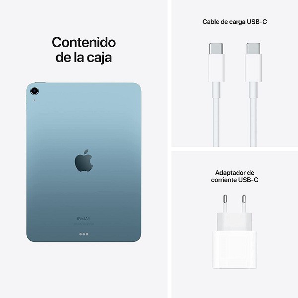 Apple iPad Air 5 10.9" 2022 Wifi 64GB azul