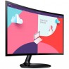 Monitor SAMSUNG ESSENTIAL 24" LED S24C364EAU Curvo negro