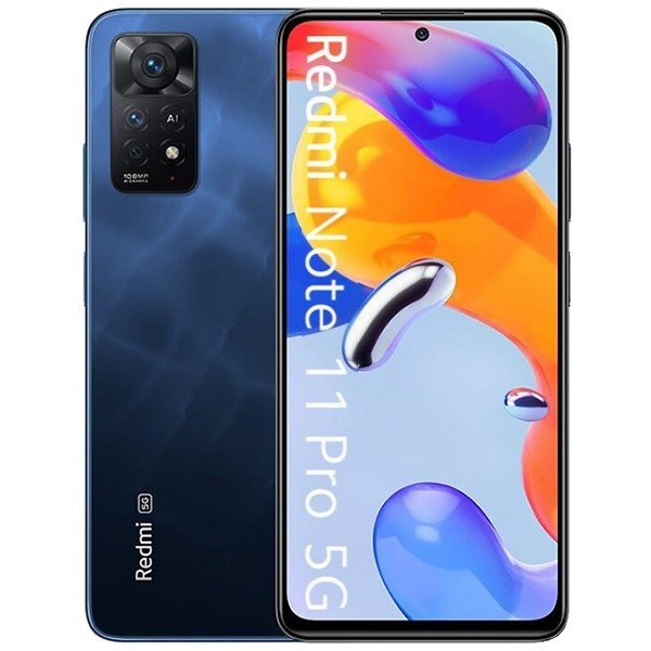 Xiaomi Redmi Note 11 Pro 5G dual sim 6GB RAM 128GB azul