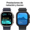 Apple Watch Ultra 2 2024 LTE 49mm titanio negro ocean band negro