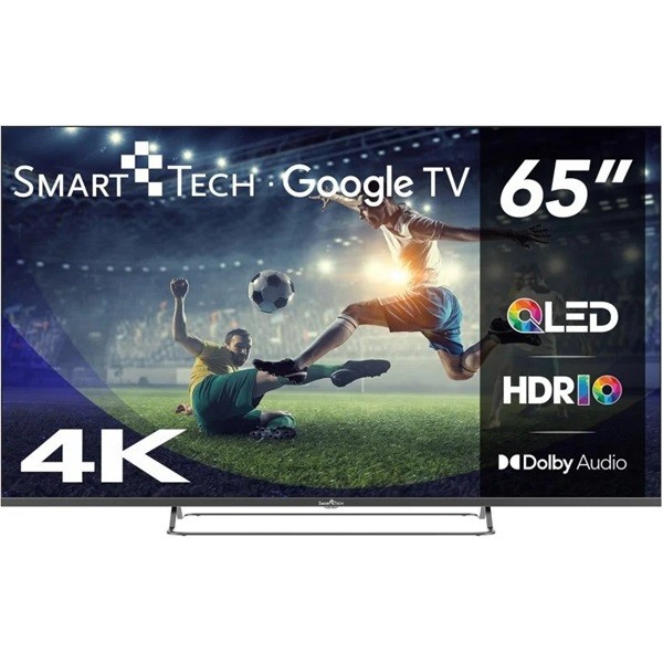 Smart TV SMART TECH 65" LED UHD 4K 65QG02V negro