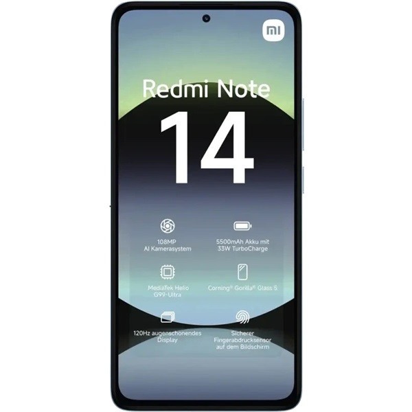 Xiaomi Redmi Note 14 dual sim 6GB RAM 128GB azul