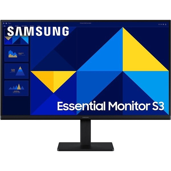 Monitor Profesional SAMSUNG Essential S3 27" S27D300GAU negro