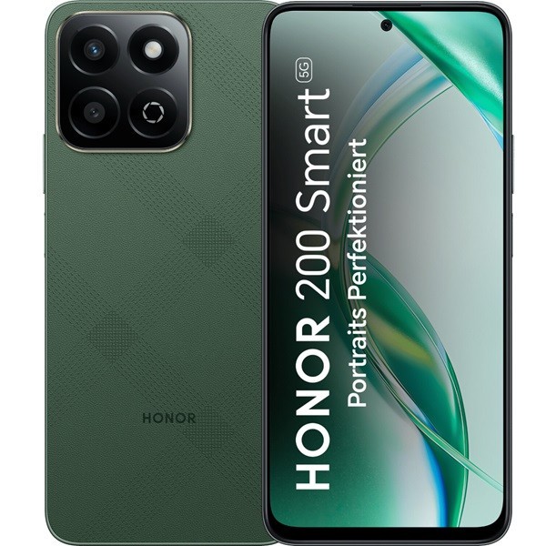 Honor 200 Smart 5G dual sim 4GB RAM 256GB verde